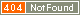 Not Found
